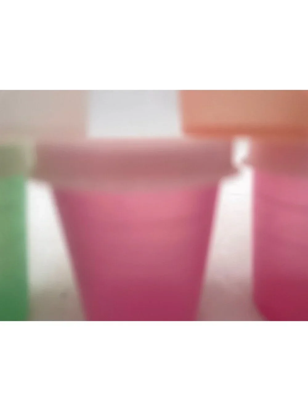 Set Of 10 Multicolor Mini Tupperware Containers Lids Reusable & Stackable - Picture 3 of 6